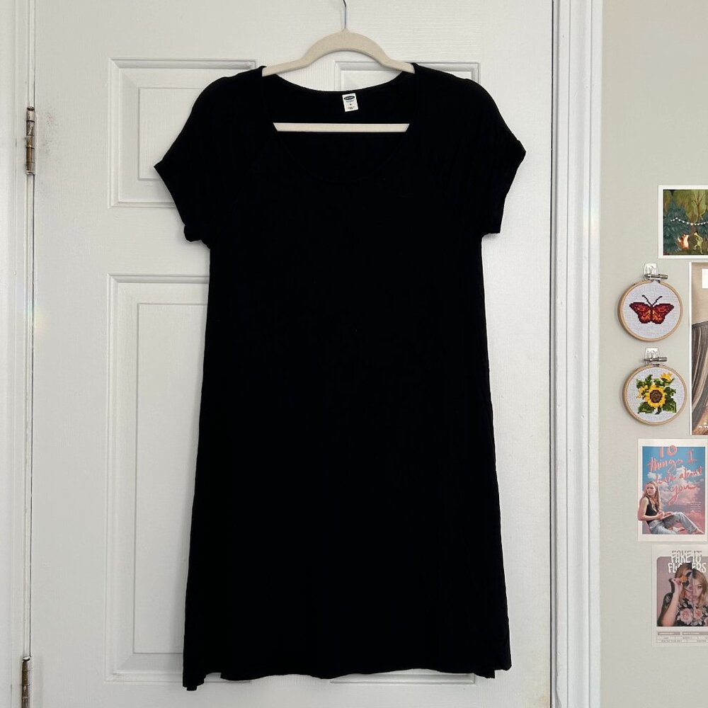 Black T-Shirt Dress